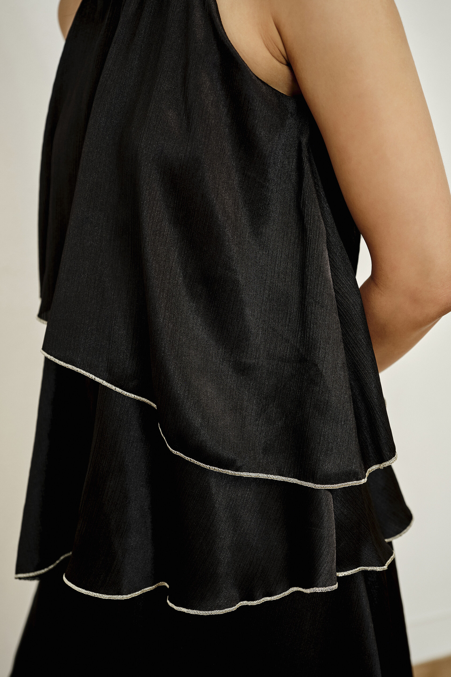Oryna Black Dress, Black, image 4